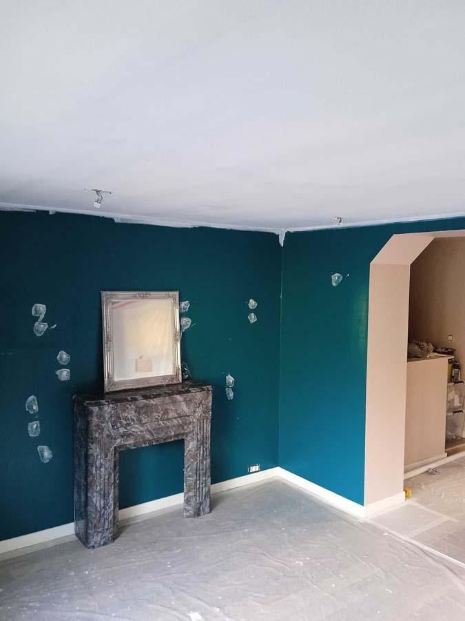  Travaux de peinture après sinistre Betton 